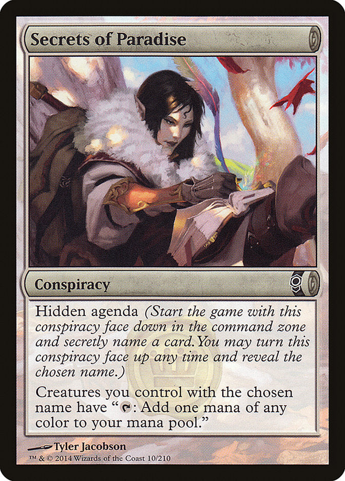Secrets of Paradise [Conspiracy] MTG Single Magic: The Gathering | Red Claw Gaming