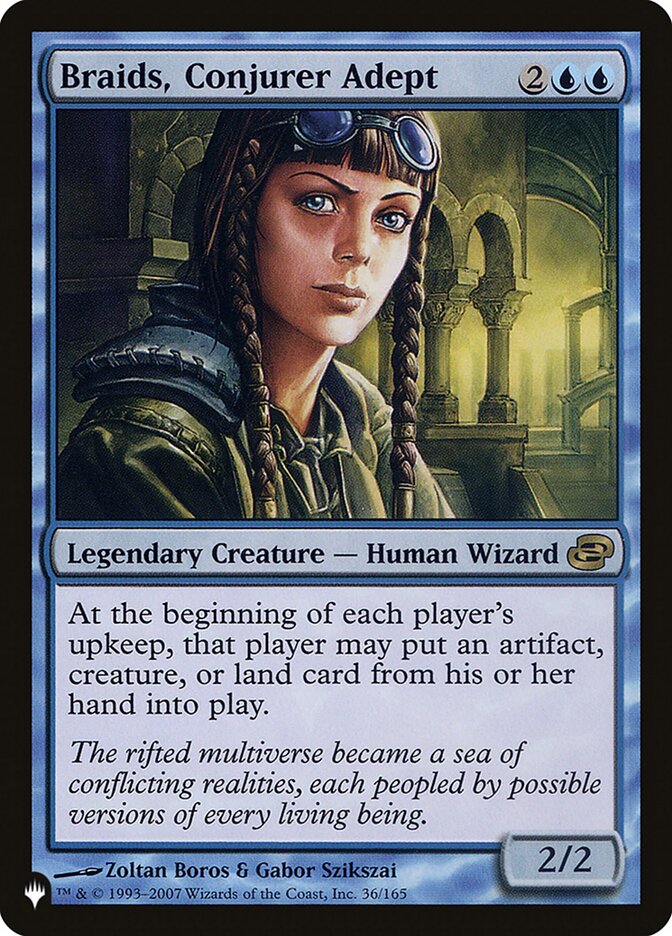 Braids, Conjurer Adept [The List] MTG Single Magic: The Gathering | Red Claw Gaming