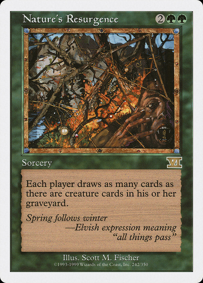 Nature's Resurgence [Classic Sixth Edition] MTG Single Magic: The Gathering | Red Claw Gaming