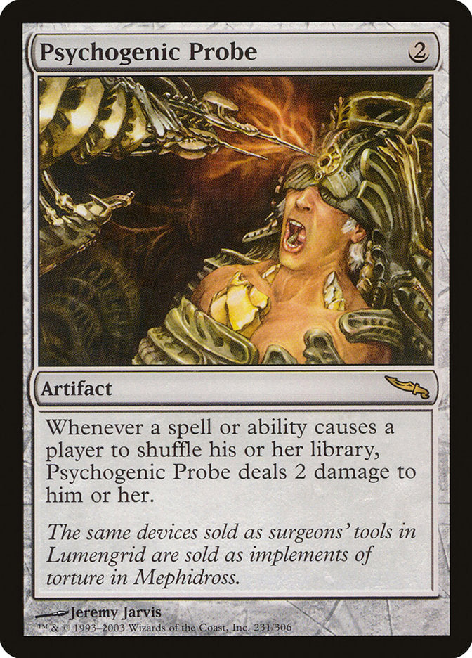 Psychogenic Probe [Mirrodin] MTG Single Magic: The Gathering | Red Claw Gaming