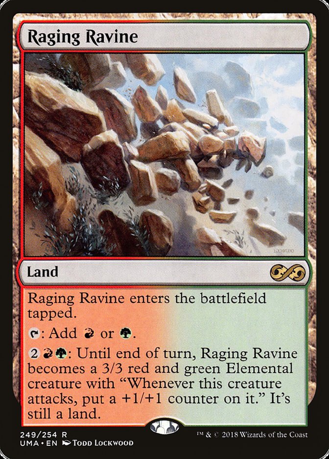 Raging Ravine [Ultimate Masters] MTG Single Magic: The Gathering | Red Claw Gaming