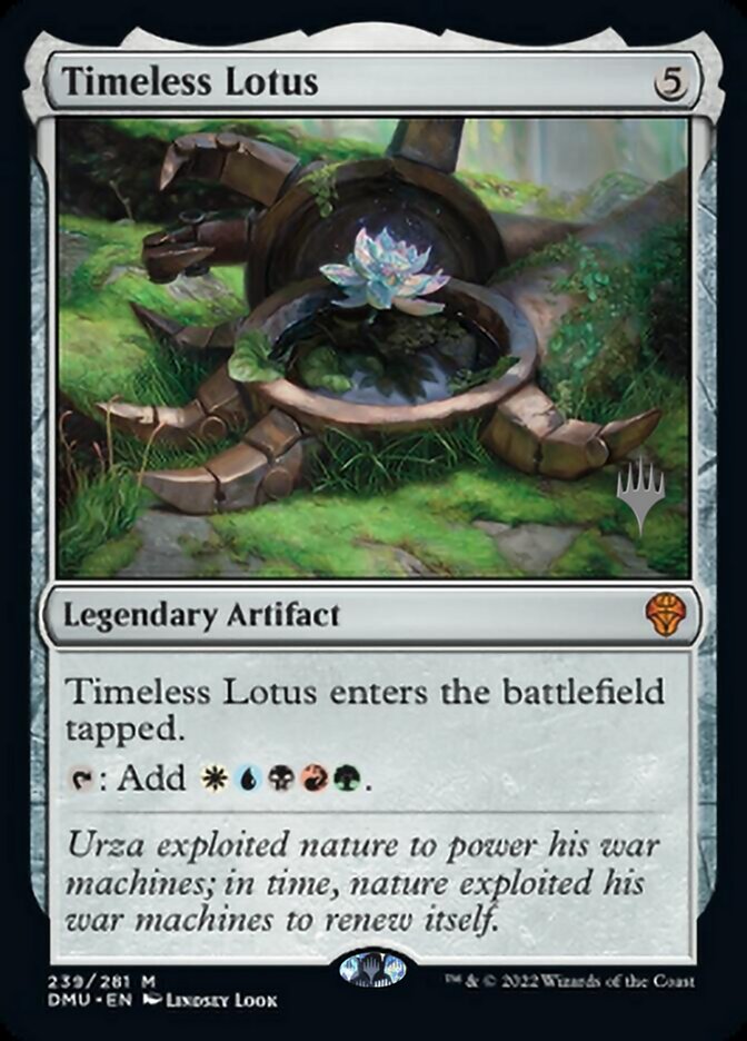 Timeless Lotus (Promo Pack) [Dominaria United Promos] MTG Single Magic: The Gathering    | Red Claw Gaming
