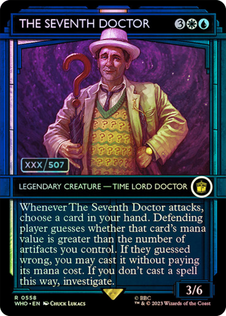 The Seventh Doctor (Serial Numbered) [Doctor Who] MTG Single Magic: The Gathering | Red Claw Gaming