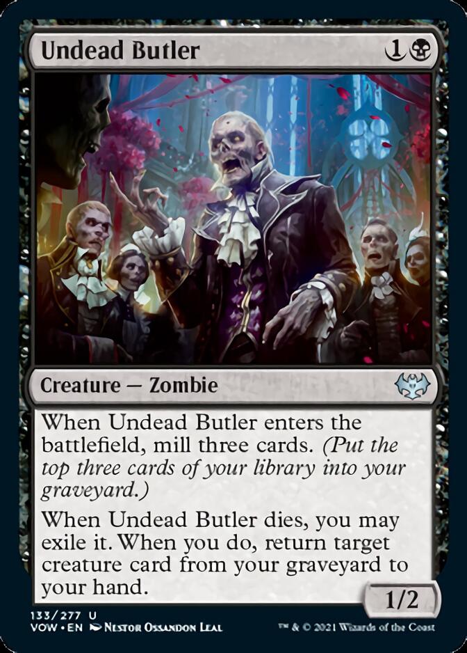 Undead Butler [Innistrad: Crimson Vow] MTG Single Magic: The Gathering | Red Claw Gaming