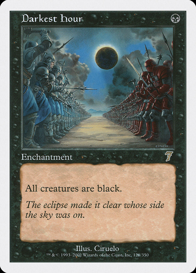 Darkest Hour [Seventh Edition] MTG Single Magic: The Gathering | Red Claw Gaming