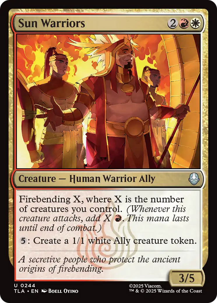 Sun warriors [Avatar: The Last Airbender] MTG Single Magic: The Gathering | Red Claw Gaming