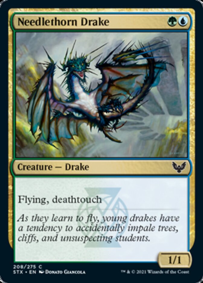 Needlethorn Drake [Strixhaven: School of Mages] MTG Single Magic: The Gathering | Red Claw Gaming