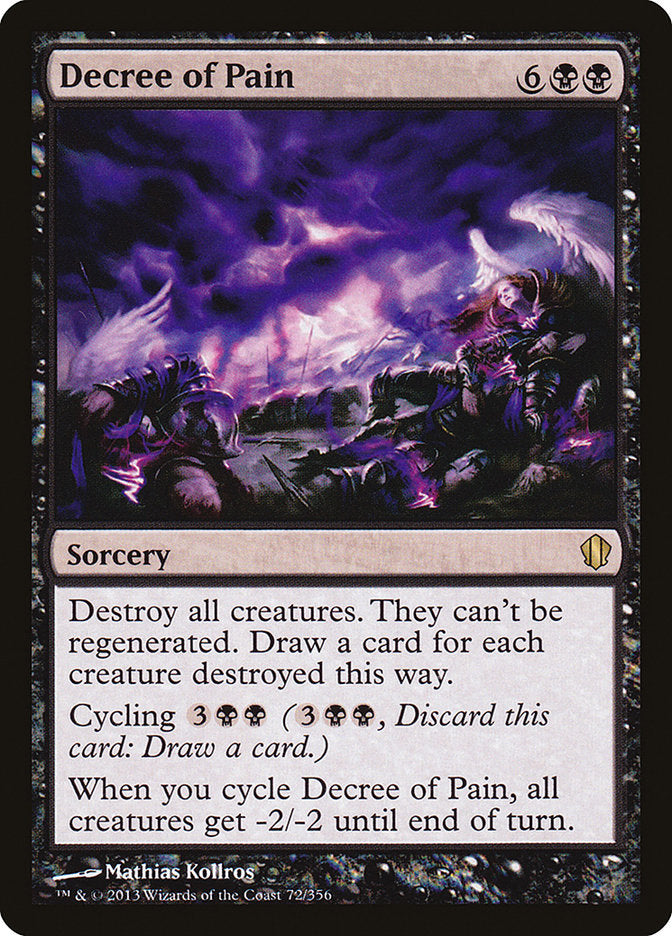Decree of Pain [Commander 2013] MTG Single Magic: The Gathering | Red Claw Gaming