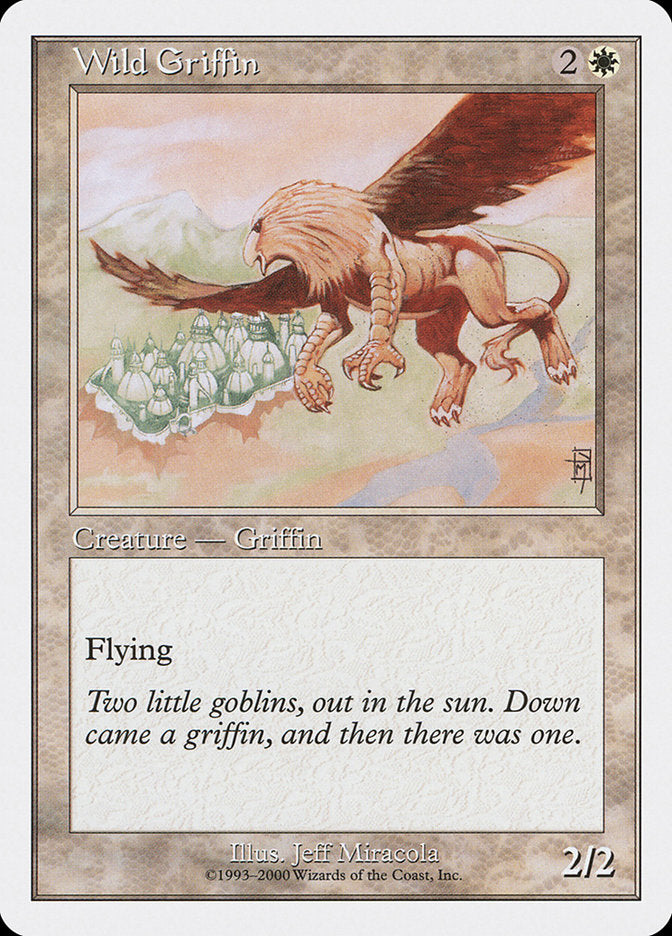 Wild Griffin [Starter 2000] MTG Single Magic: The Gathering | Red Claw Gaming