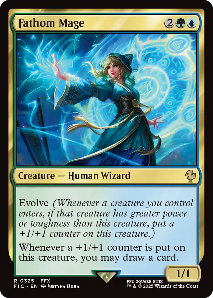 Fathom Mage [FINAL FANTASY Commander] MTG Single Magic: The Gathering | Red Claw Gaming