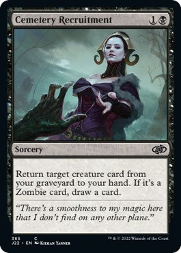 Cemetery Recruitment [Jumpstart 2022] MTG Single Magic: The Gathering | Red Claw Gaming