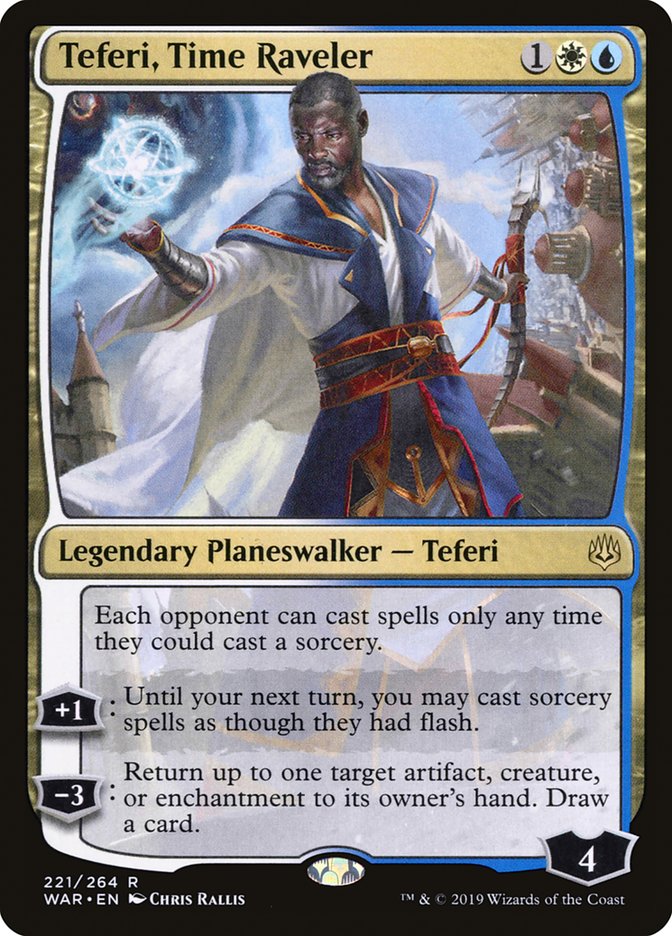 Teferi, Time Raveler [War of the Spark] MTG Single Magic: The Gathering | Red Claw Gaming