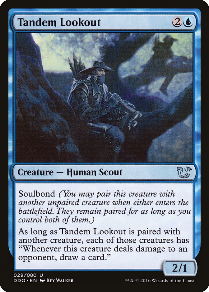 Tandem Lookout [Duel Decks: Blessed vs. Cursed] MTG Single Magic: The Gathering | Red Claw Gaming