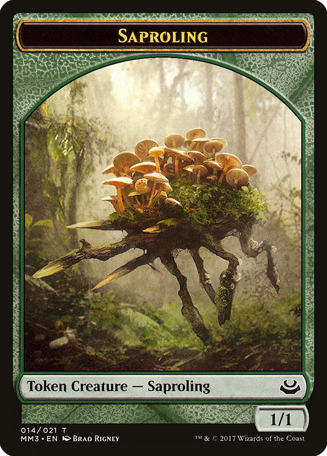 Saproling Token [Modern Masters 2017 Tokens] MTG Single Magic: The Gathering | Red Claw Gaming