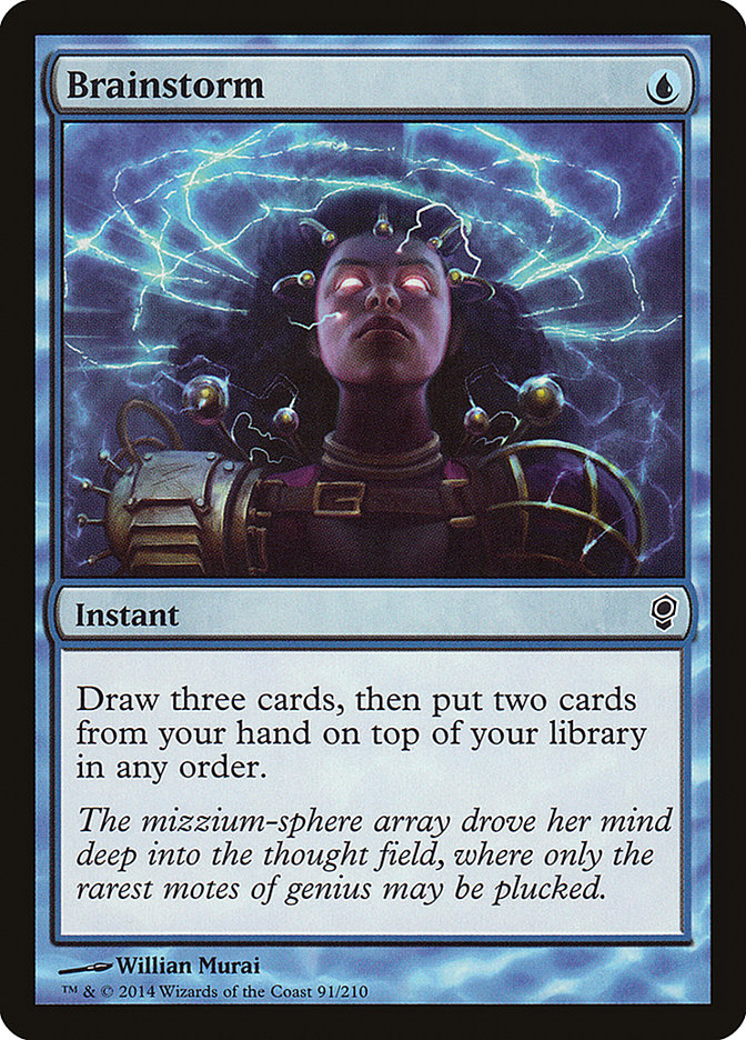 Brainstorm [Conspiracy] MTG Single Magic: The Gathering | Red Claw Gaming