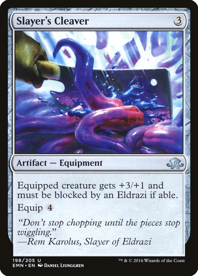Slayer's Cleaver [Eldritch Moon] MTG Single Magic: The Gathering | Red Claw Gaming