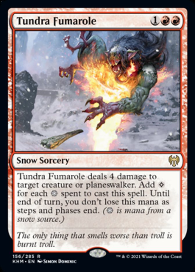 Tundra Fumarole [Kaldheim] MTG Single Magic: The Gathering | Red Claw Gaming
