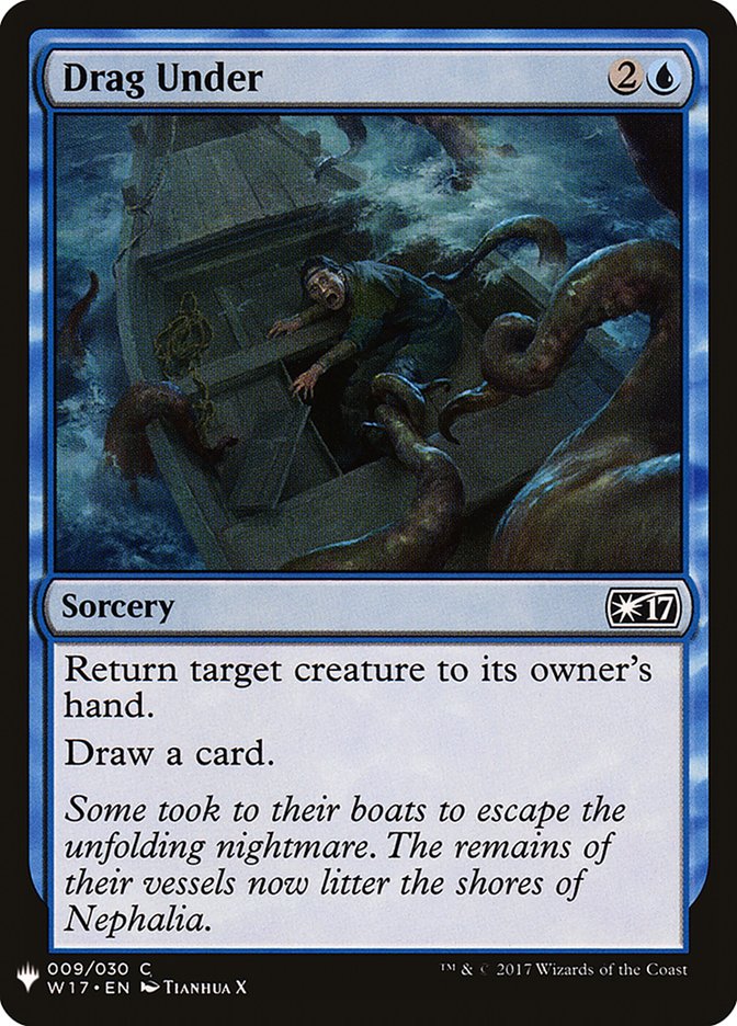 Drag Under [Mystery Booster] MTG Single Magic: The Gathering | Red Claw Gaming
