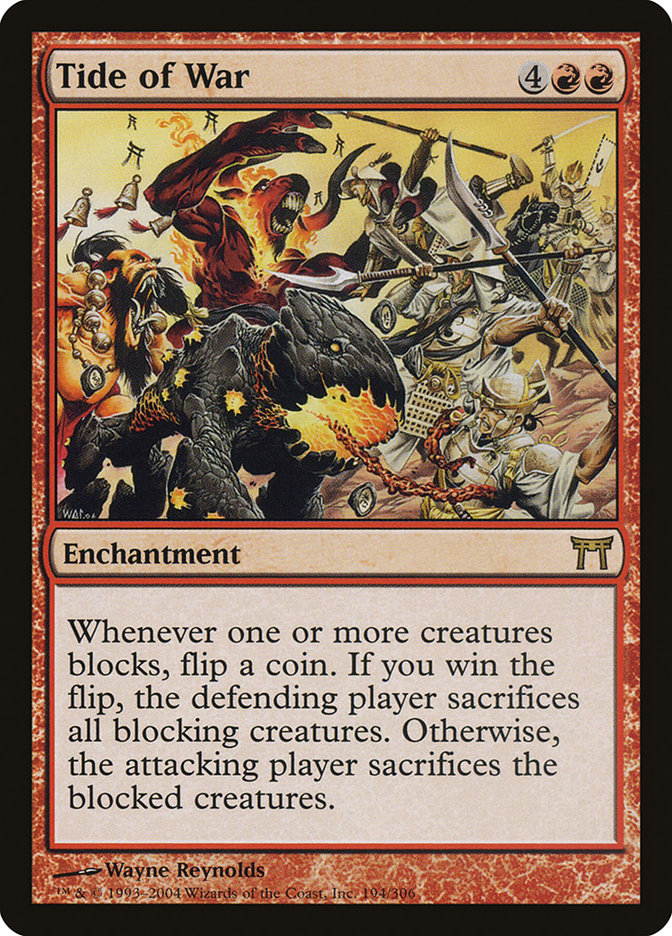 Tide of War [Champions of Kamigawa] MTG Single Magic: The Gathering | Red Claw Gaming