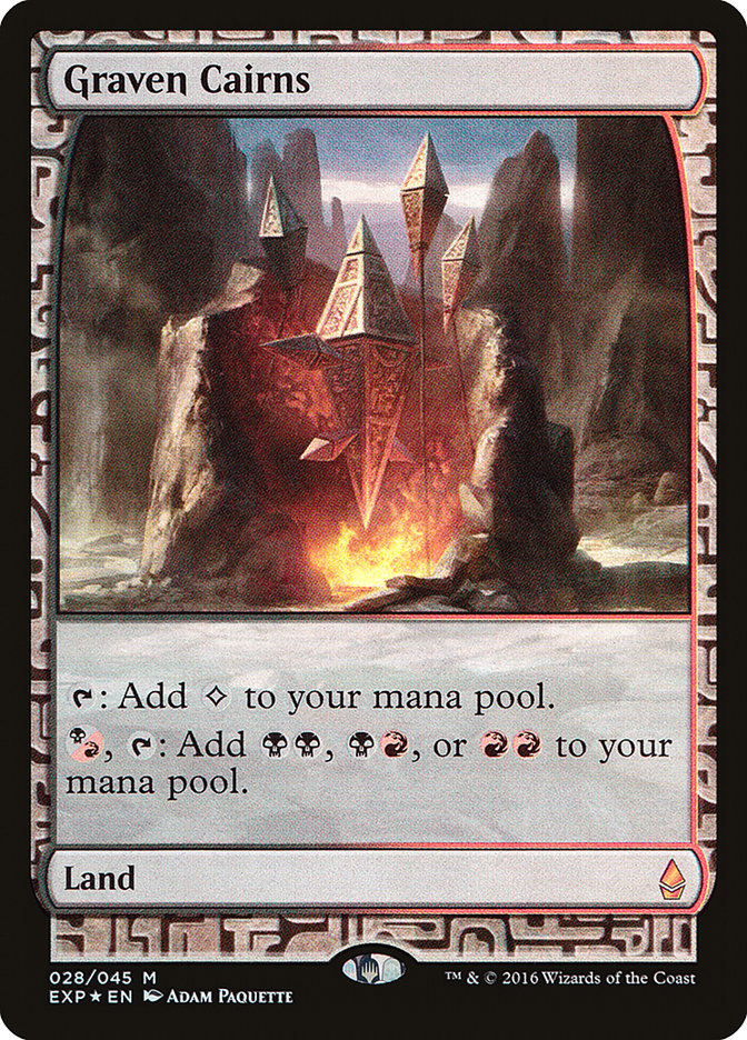Graven Cairns [Zendikar Expeditions] MTG Single Magic: The Gathering | Red Claw Gaming