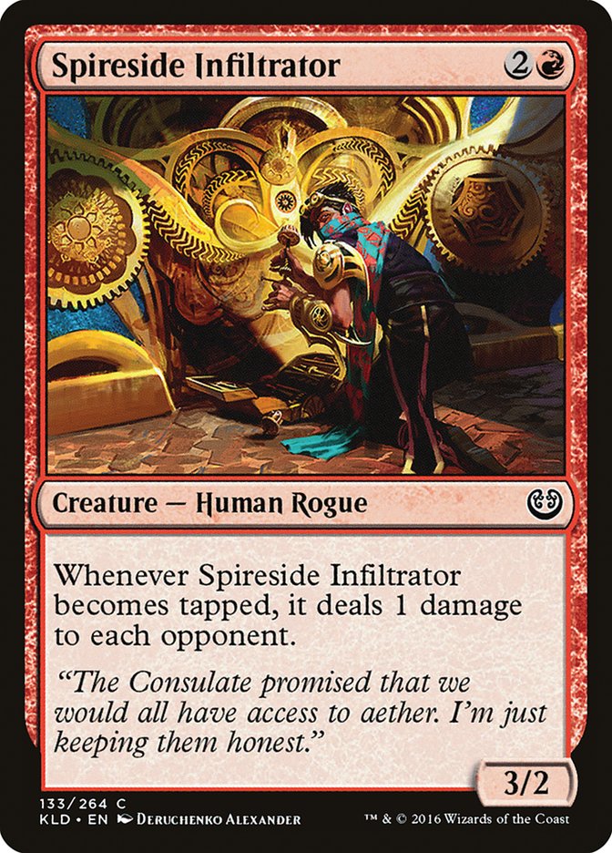 Spireside Infiltrator [Kaladesh] MTG Single Magic: The Gathering | Red Claw Gaming