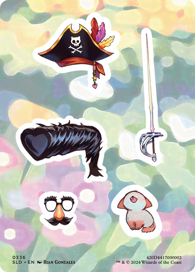Sticker Sheet (0336) [Secret Lair Drop Series] MTG Single Magic: The Gathering | Red Claw Gaming