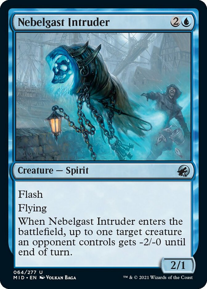 Nebelgast Intruder [Innistrad: Midnight Hunt] MTG Single Magic: The Gathering | Red Claw Gaming