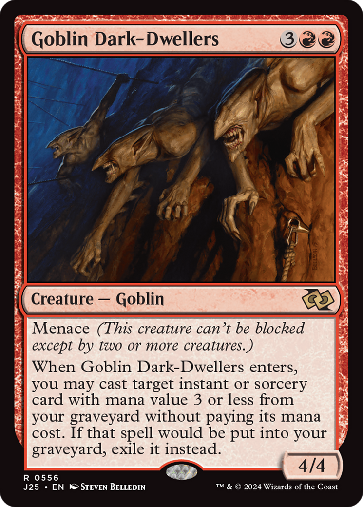 Goblin Dark-Dwellers [Foundations Jumpstart] MTG Single Magic: The Gathering | Red Claw Gaming