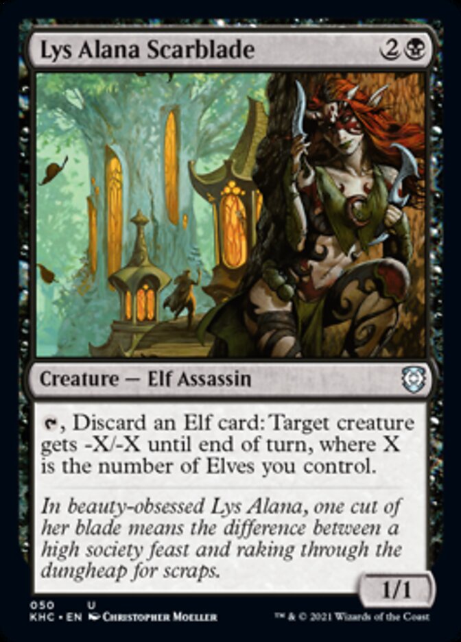 Lys Alana Scarblade [Kaldheim Commander] MTG Single Magic: The Gathering | Red Claw Gaming