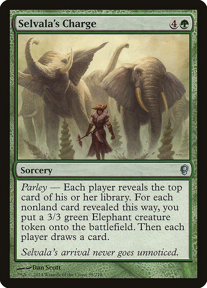 Selvala's Charge [Conspiracy] MTG Single Magic: The Gathering | Red Claw Gaming