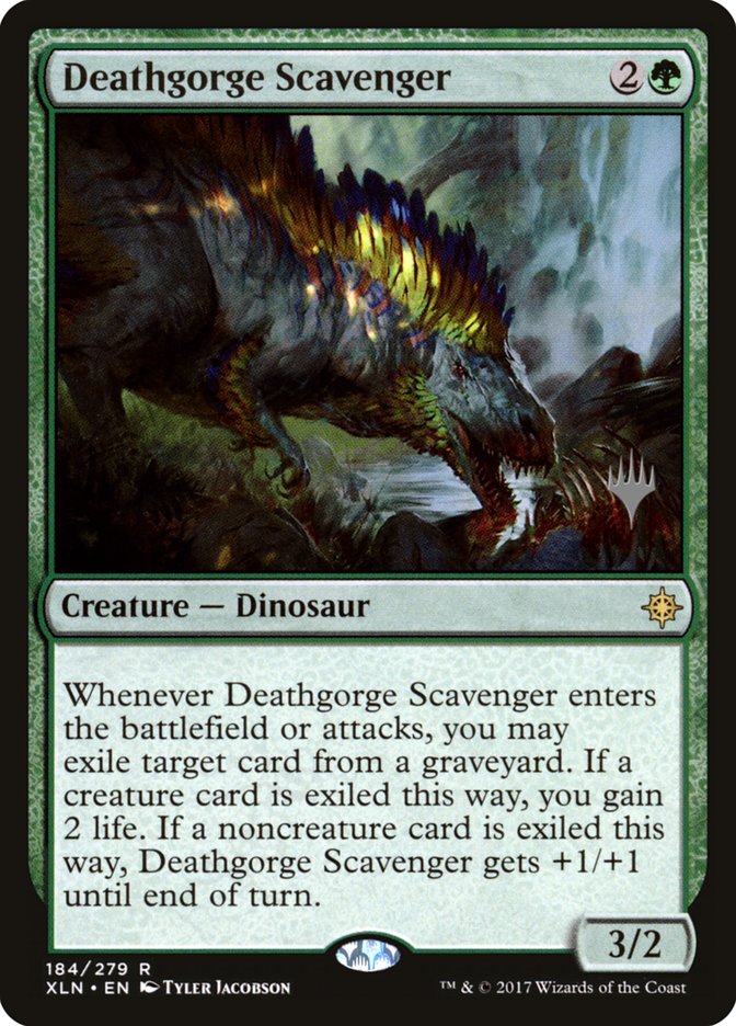 Deathgorge Scavenger (Promo Pack) [Ixalan Promos] MTG Single Magic: The Gathering | Red Claw Gaming