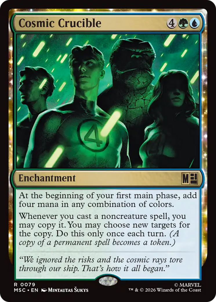 Cosmic Crucible (Surge Foil) [Marvel Super Heroes Commander] | Red Claw Gaming