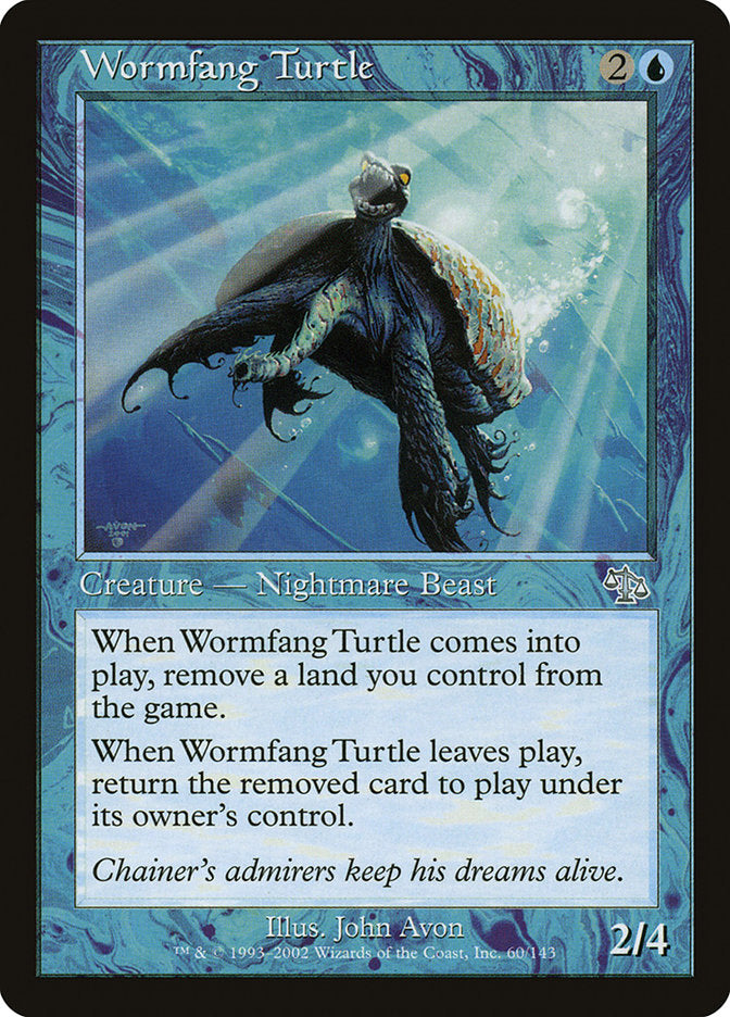 Wormfang Turtle [Judgment] MTG Single Magic: The Gathering | Red Claw Gaming