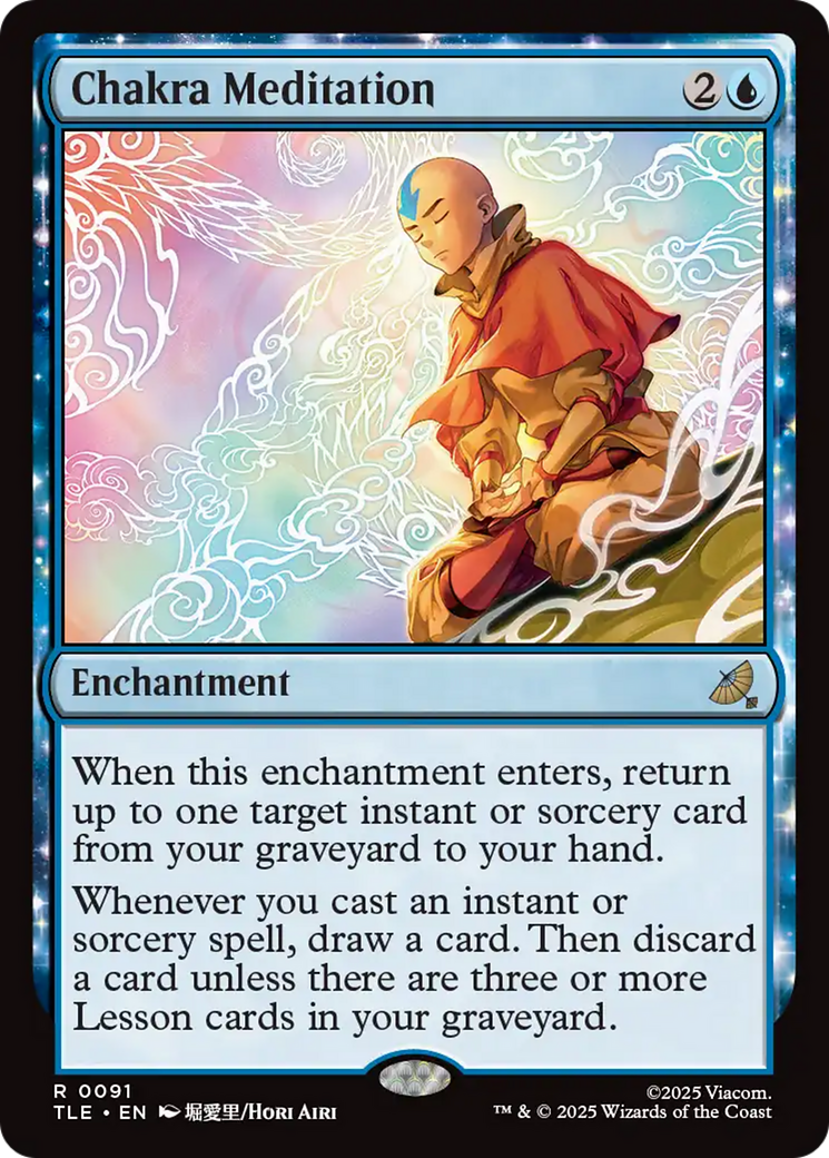 Chakra Meditation [Avatar: The Last Airbender: Eternal-Legal] MTG Single Magic: The Gathering | Red Claw Gaming