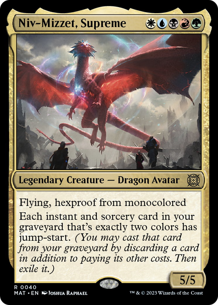 Niv-Mizzet, Supreme [March of the Machine: The Aftermath] MTG Single Magic: The Gathering | Red Claw Gaming
