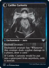 Mischievous Catgeist // Catlike Curiosity [Innistrad: Double Feature] MTG Single Magic: The Gathering | Red Claw Gaming