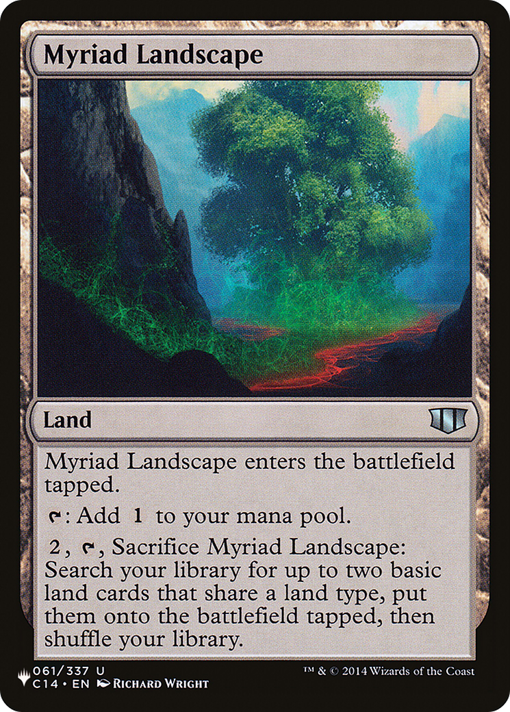 Myriad Landscape (C14) [Secret Lair: Angels] MTG Single Magic: The Gathering | Red Claw Gaming