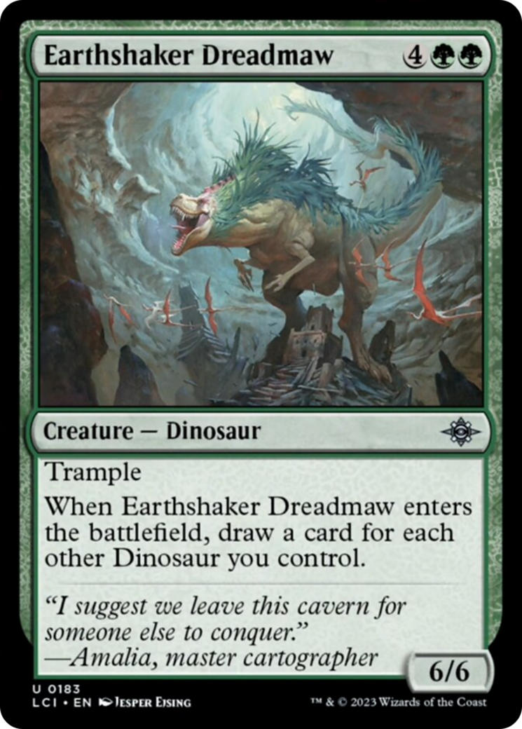 Earthshaker Dreadmaw [The Lost Caverns of Ixalan] MTG Single Magic: The Gathering    | Red Claw Gaming