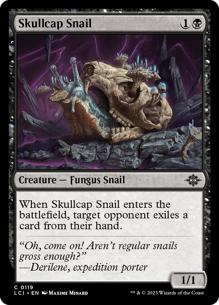 Skullcap Snail [The Lost Caverns of Ixalan] MTG Single Magic: The Gathering    | Red Claw Gaming