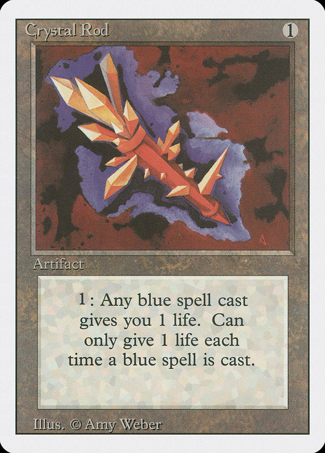 Crystal Rod [Revised Edition] MTG Single Magic: The Gathering | Red Claw Gaming