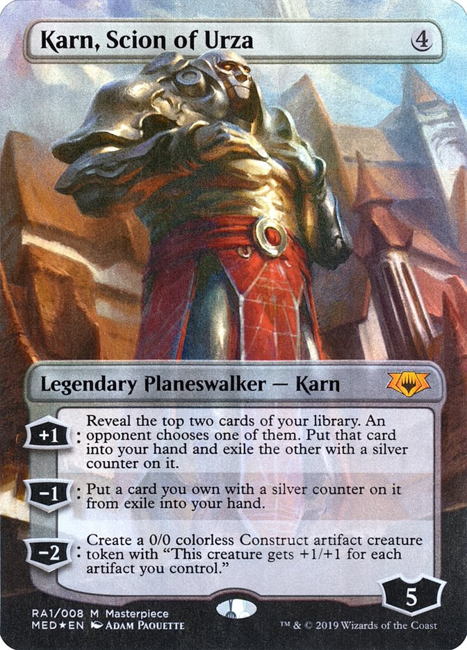 Karn, Scion of Urza [Mythic Edition] MTG Single Magic: The Gathering | Red Claw Gaming