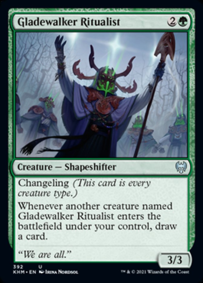 Gladewalker Ritualist [Kaldheim] MTG Single Magic: The Gathering | Red Claw Gaming