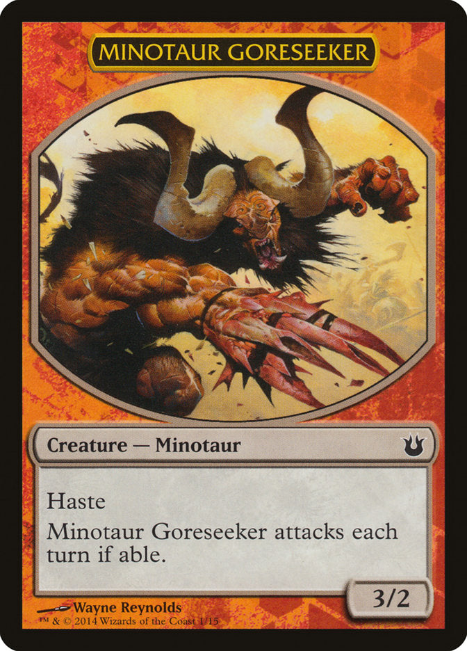 Minotaur Goreseeker [Born of the Gods Battle the Horde] MTG Single Magic: The Gathering | Red Claw Gaming