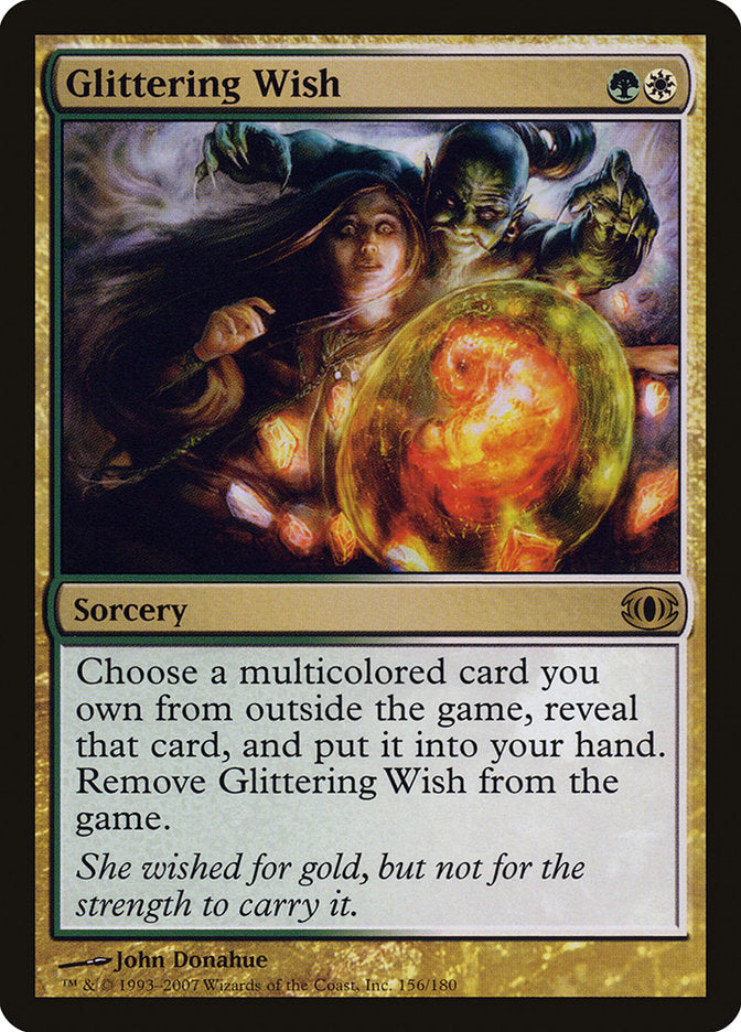 Glittering Wish [Future Sight] MTG Single Magic: The Gathering | Red Claw Gaming