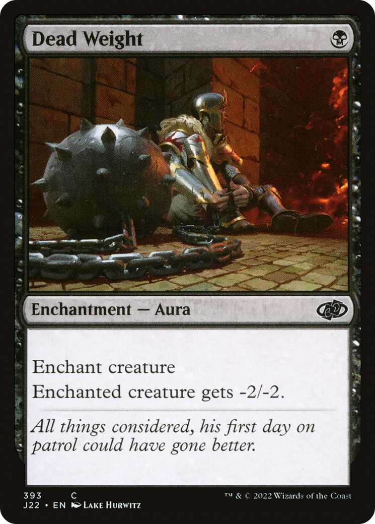 Dead Weight [Jumpstart 2022] MTG Single Magic: The Gathering | Red Claw Gaming