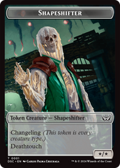 Insect (0011) // Shapeshifter Double-Sided Token [Duskmourn: House of Horror Commander Tokens] MTG Single Magic: The Gathering | Red Claw Gaming