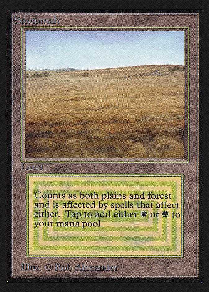 Savannah [International Collectors' Edition] MTG Single Magic: The Gathering | Red Claw Gaming