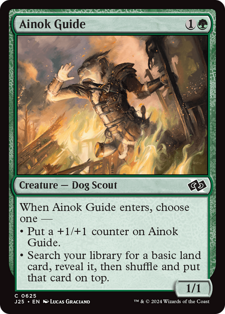 Ainok Guide [Foundations Jumpstart] MTG Single Magic: The Gathering | Red Claw Gaming