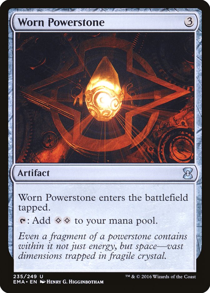 Worn Powerstone [Eternal Masters] MTG Single Magic: The Gathering | Red Claw Gaming