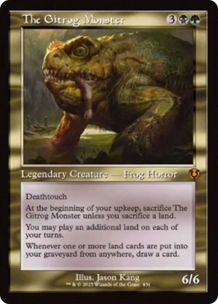 The Gitrog Monster (Retro Frame) [Innistrad Remastered] MTG Single Magic: The Gathering | Red Claw Gaming